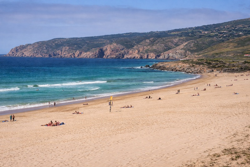 Praia do Guincho em Cascais