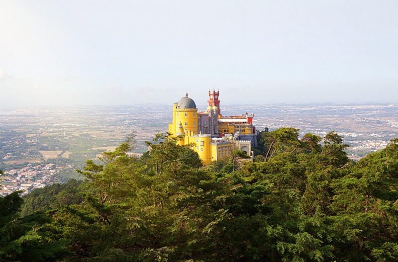Por que Sintra tem um microclima diferente?
