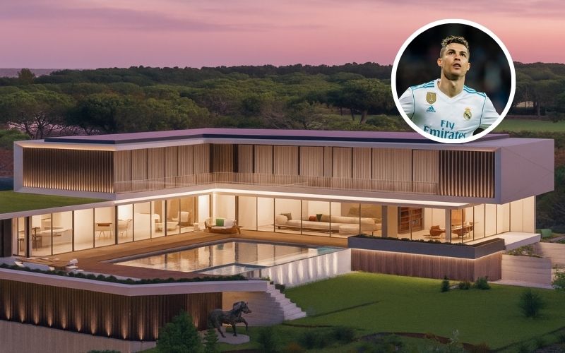 Mansão de Cristiano Ronaldo em Cascais impulsiona luxo na Riviera Portuguesa