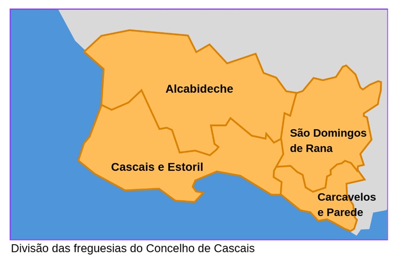freguesias do concelho de Cascais