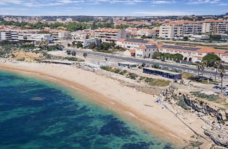 Conheça a Praia de São Pedro do Estoril