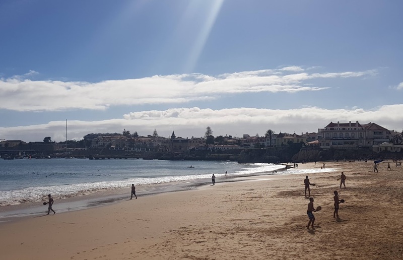 Final de tarde nas praias de  Cascais